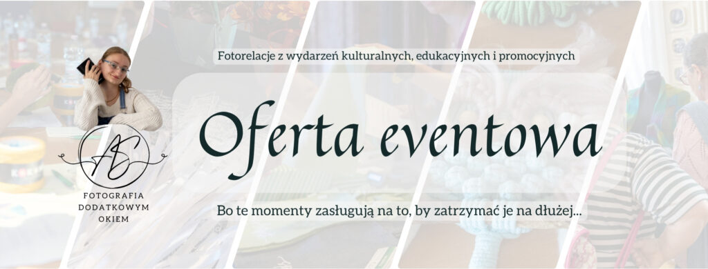 Fotografia Dodatkowym Okiem baner strona www oferta eventowa okładka