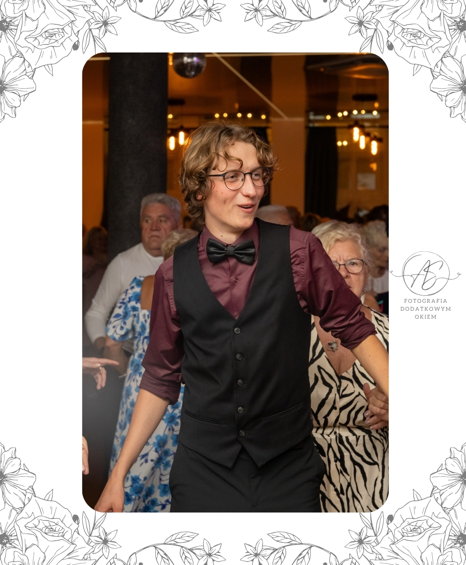 Fotografia Dodatkowym Okiem portfolio reportaż okolicznościowy osiemnastka młody dorosły Miłosz rodzina dzieci świętowanie impreza urodziny