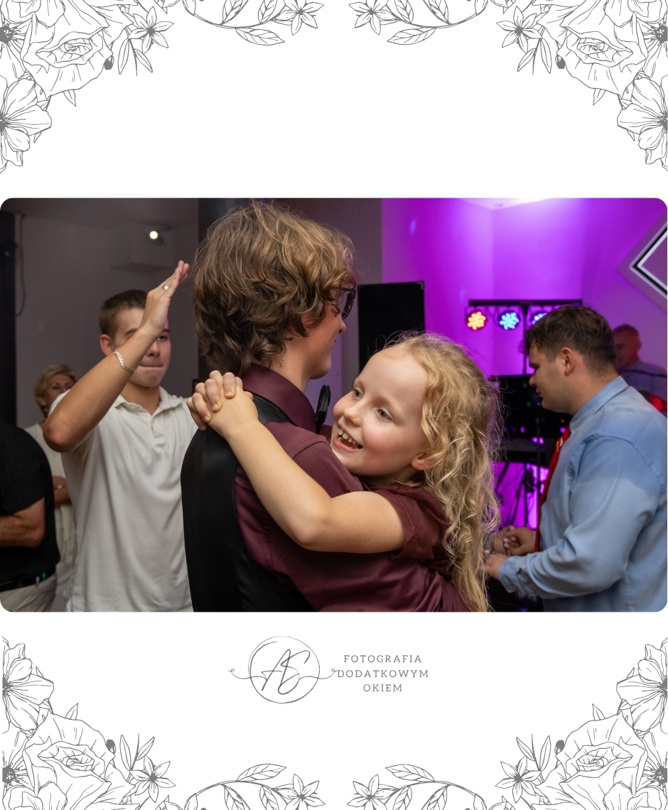 Fotografia Dodatkowym Okiem portfolio reportaż okolicznościowy osiemnastka młody dorosły Miłosz rodzina dzieci świętowanie impreza urodziny