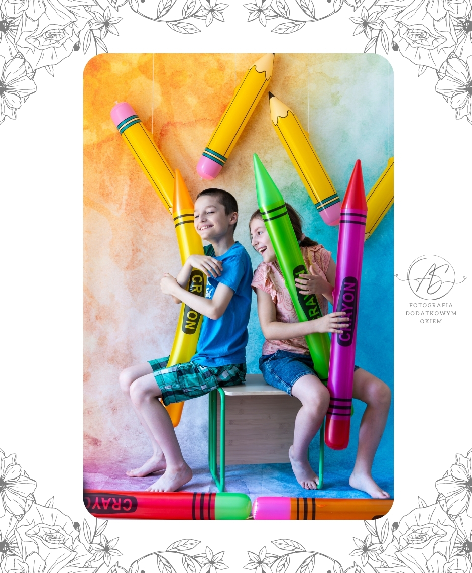 Fotografia Dodatkowym Okiem portfolio sesja dziecięca studyjna domowa szkolna odczaruj szkołę