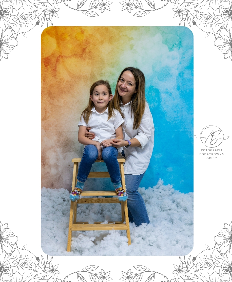 Fotografia Dodatkowym Okiem portfolio sesja dziecięca rodzinna studyjna domowa świąteczna urodzinowa