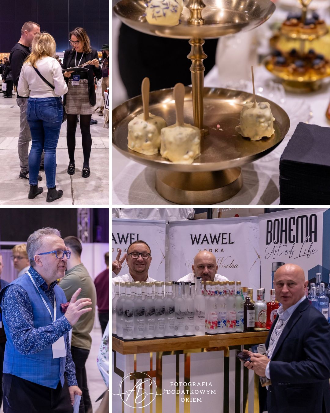 Fotografia Dodatkowym Okiem portfolio eventowe event wydarzenie ogólnopolskie reportaż fotorelacja targi ślubne Katowice śląsk suknie garnitury obrączki fotograf papeteria torty