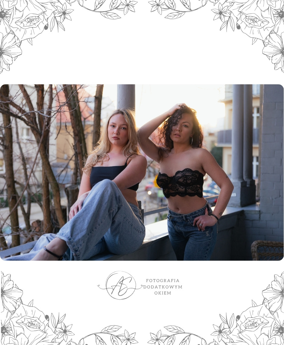 Fotografia Dodatkowym Okiem portfolio sesja kobieca katowice 2026 studyjna kajś studio ania stryj julia saniewska
