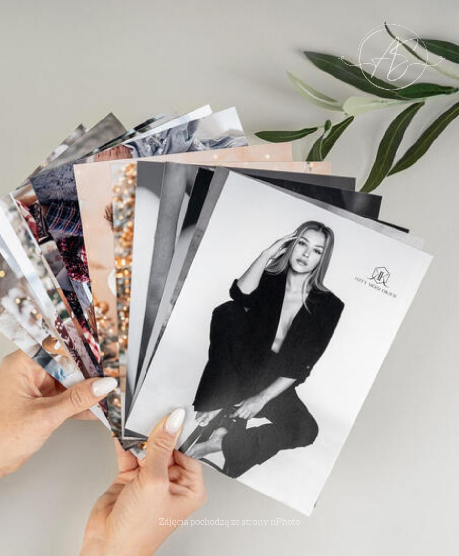 Odbitki fotograficzne drukowane na eleganckim matowym papierze jedwabistym typu Silk