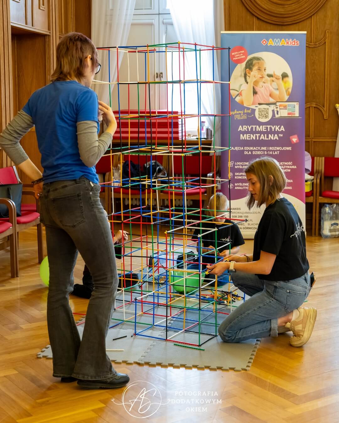 Strefa dla dzieci z animatorami Kreo Przestrzeń dla Edukacji podczas festiwalu Splotfest 2026 - ujęcie 20