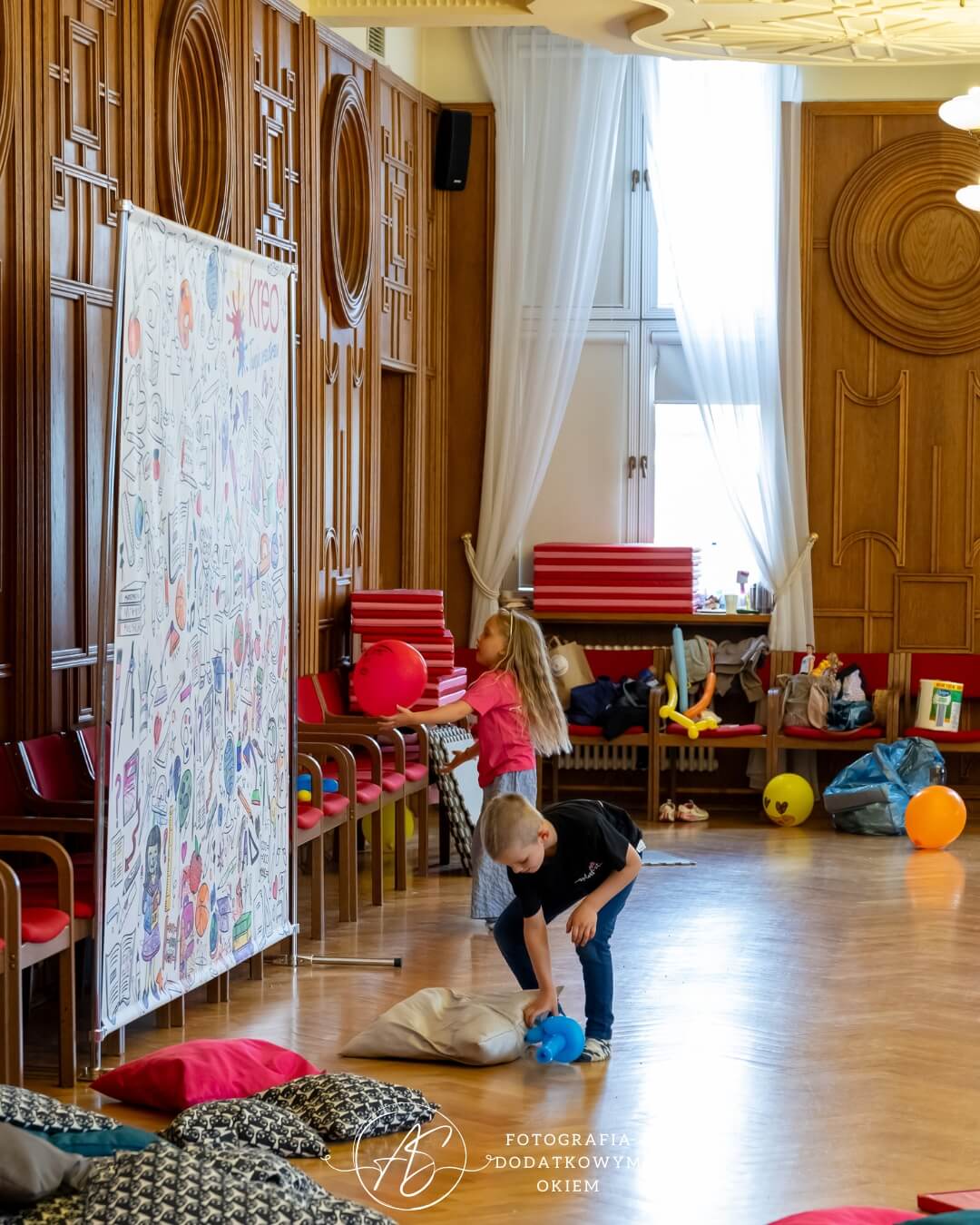 Strefa dla dzieci z animatorami Kreo Przestrzeń dla Edukacji podczas festiwalu Splotfest 2026 - ujęcie 40