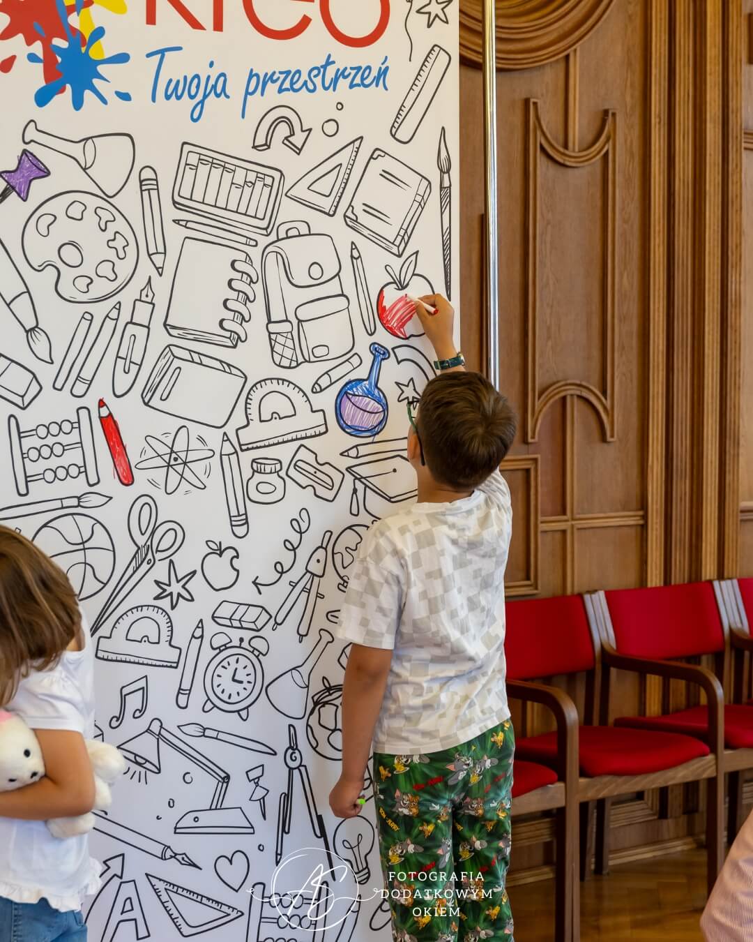 Strefa dla dzieci z animatorami Kreo Przestrzeń dla Edukacji podczas festiwalu Splotfest 2026 - ujęcie 6
