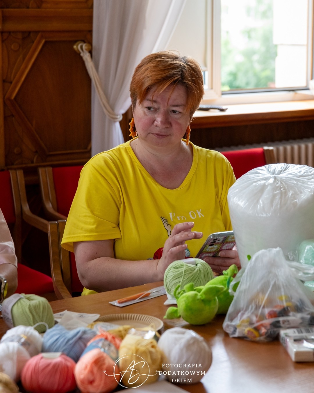 Warsztaty Amigurumi na stelażu prowadzone przez Ewelinę Wieczorek z Cherry Tree Workshop podczas festiwalu Splotfest 2026 - ujęcie 5