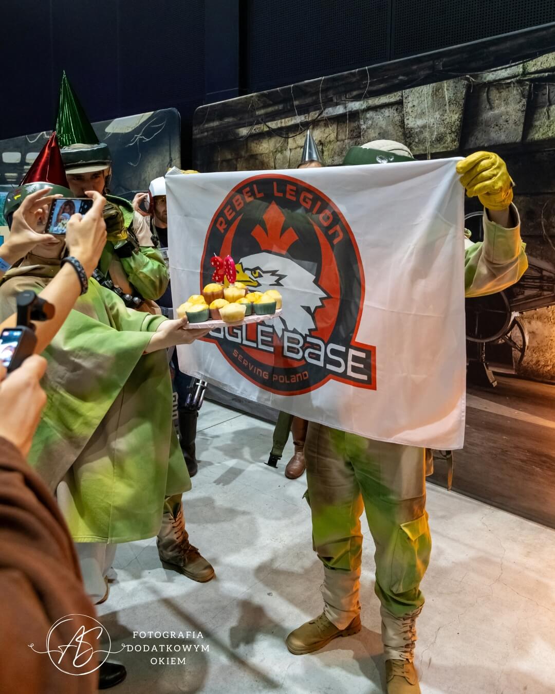 Cosplayerzy ze Star Wars z grupy Rebel Legion Polska podczas festiwalu Planszówki w Spodku 2026 - ujęcie 27